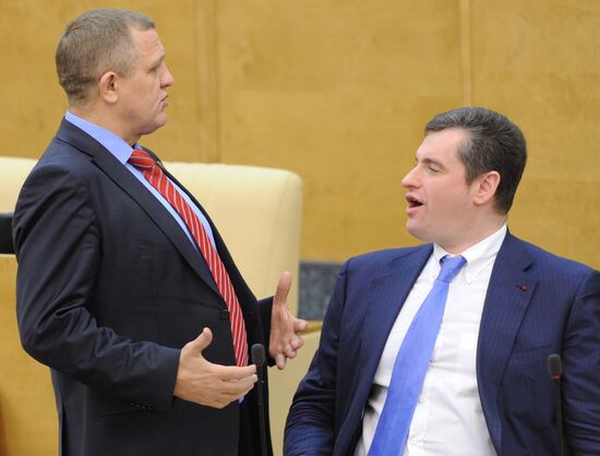 State Duma plenary meeting
