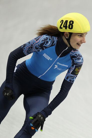 Russian Short Track Speed Skating Championships. Day three