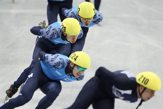 Russian Short Track Speed Skating Championships. Day three