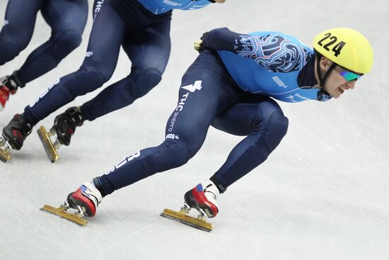 Russian Short Track Speed Skating Championships. Day three