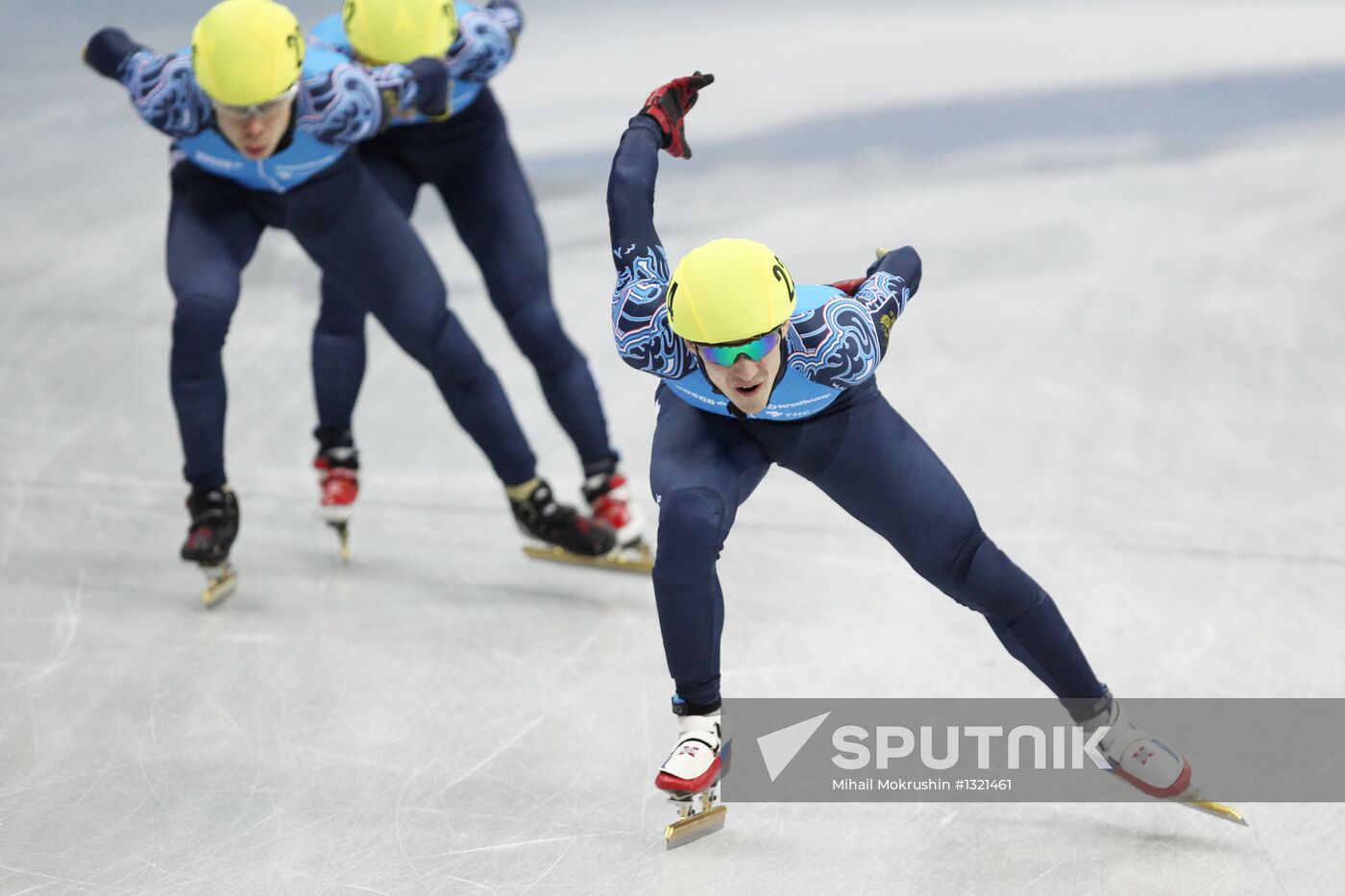 Russian Short Track Speed Skating Championships. Day three