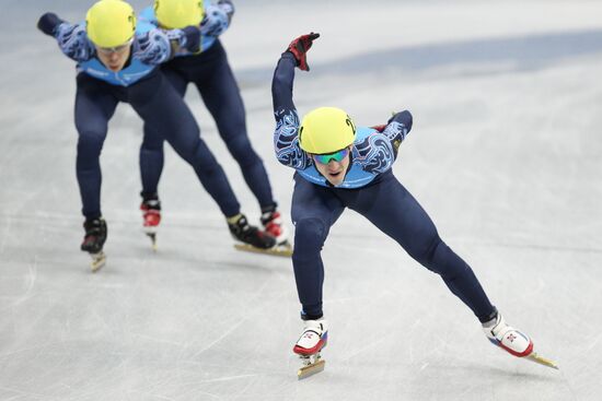 Russian Short Track Speed Skating Championships. Day three