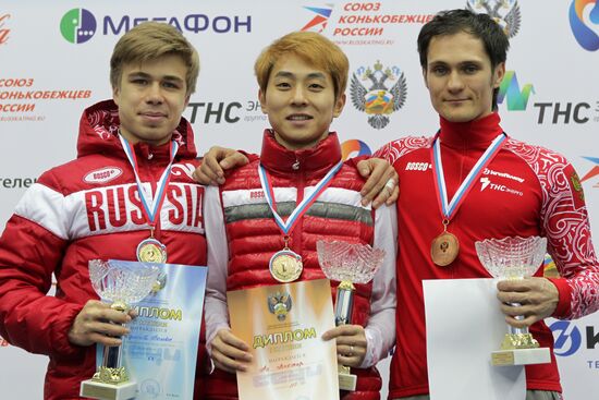 Russian Short Track Speed Skating Championships. Day three