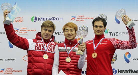 Russian Short Track Speed Skating Championships. Day threeRussia