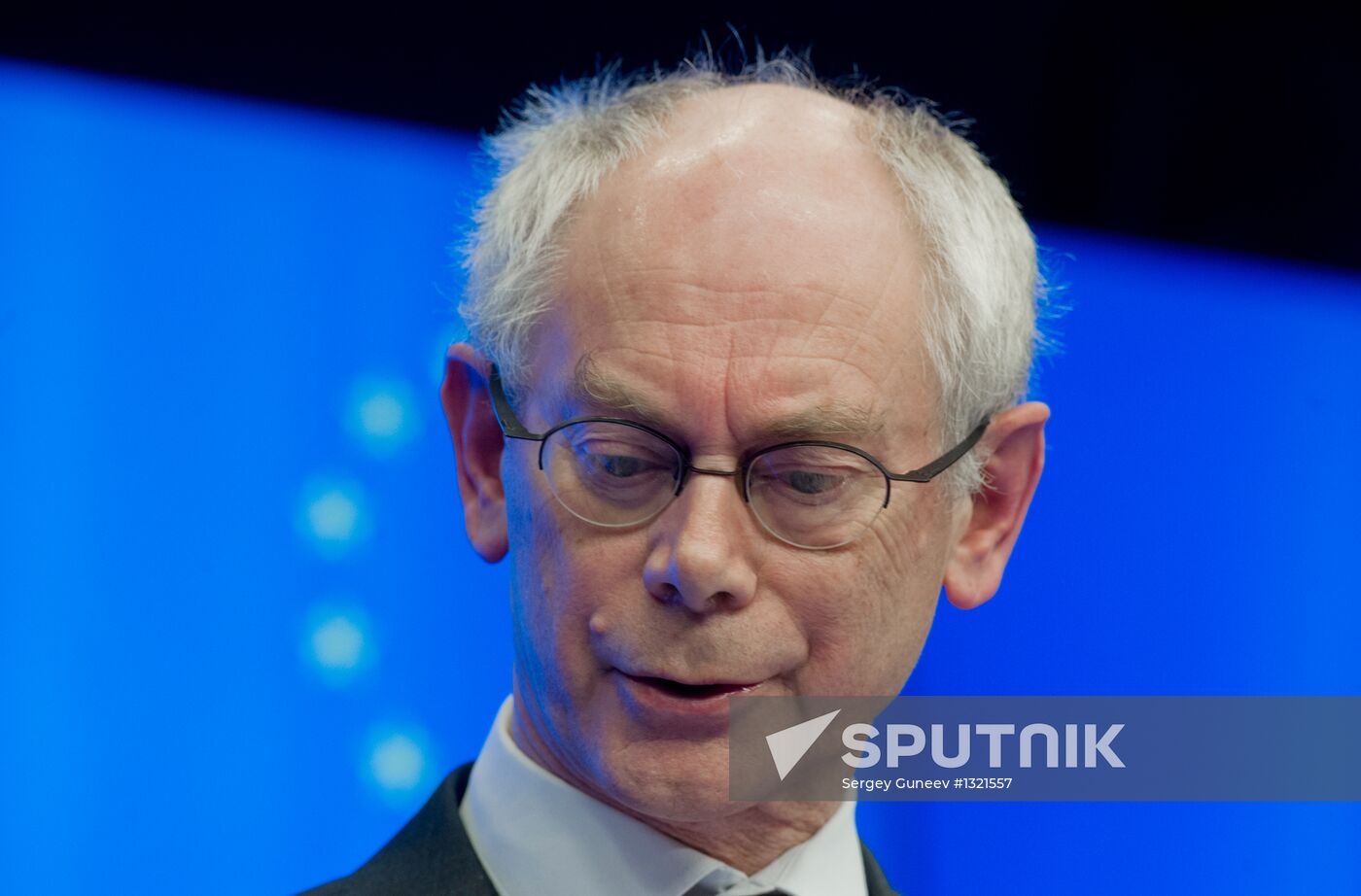 Vladimir Putin at EU-Russia Summit in Brussels