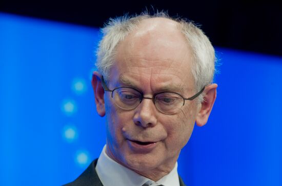 Vladimir Putin at EU-Russia Summit in Brussels