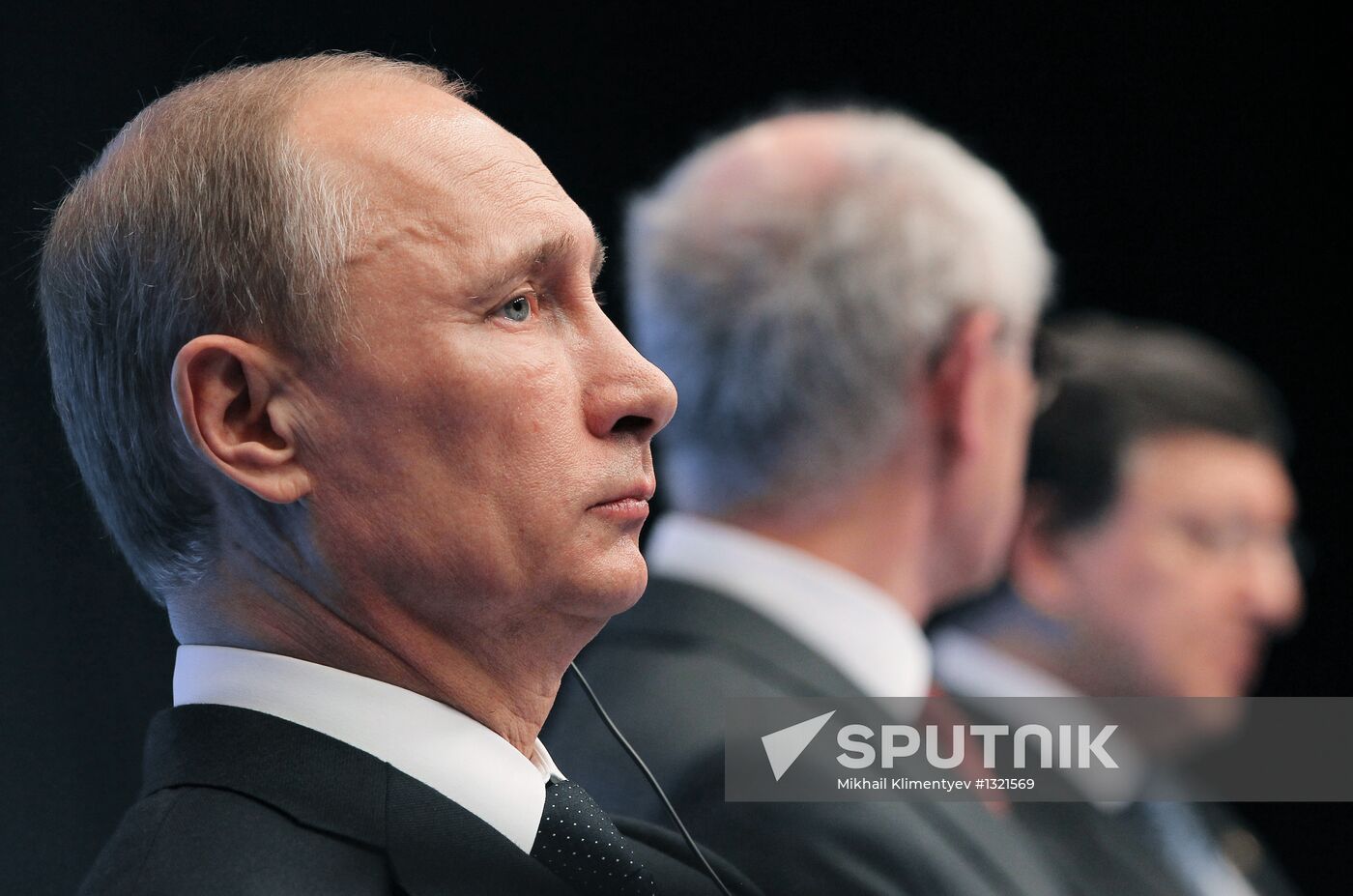Vladimir Putin at EU-Russia Summit in Brussels