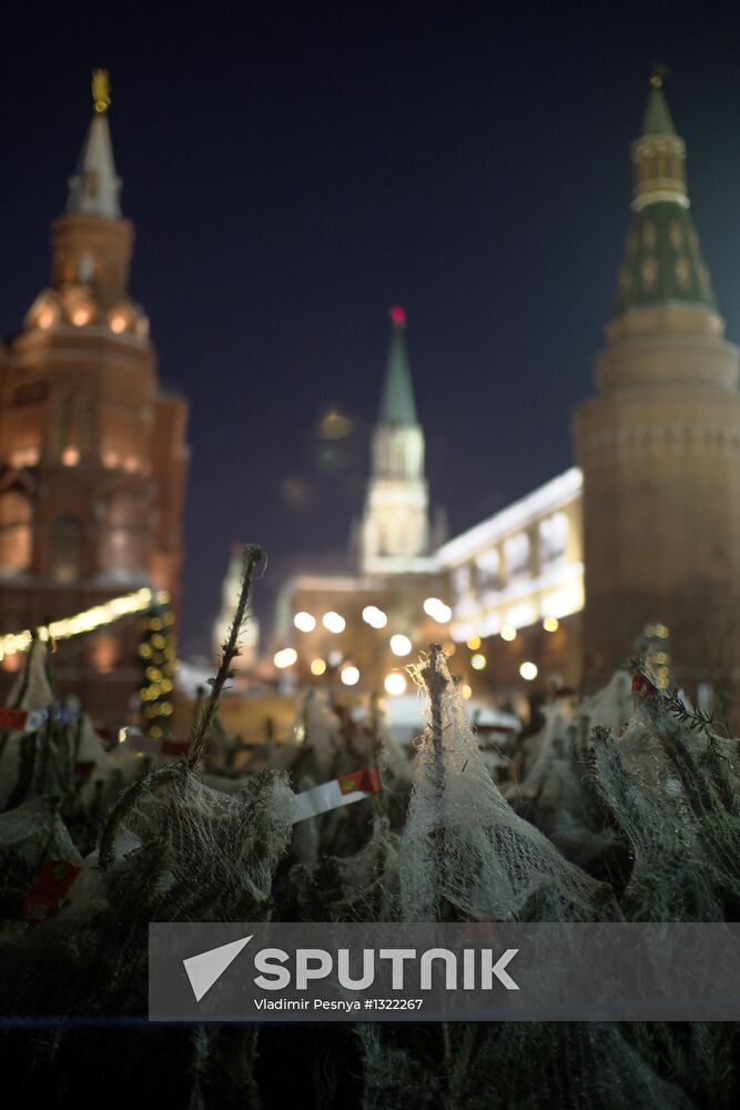 Moscow ahead of New Year