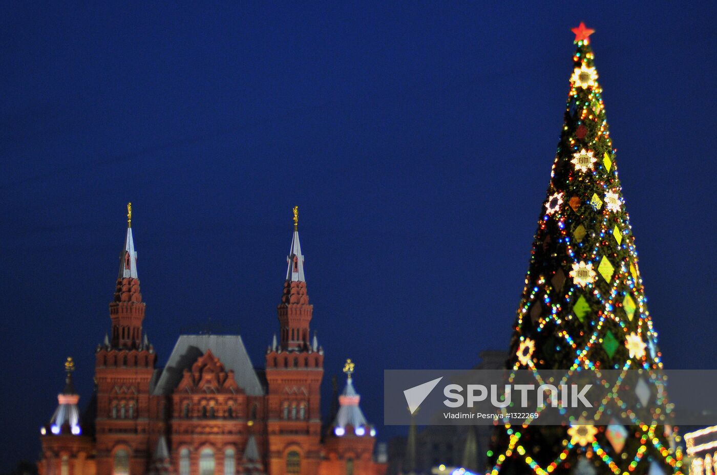 Moscow ahead of New Year