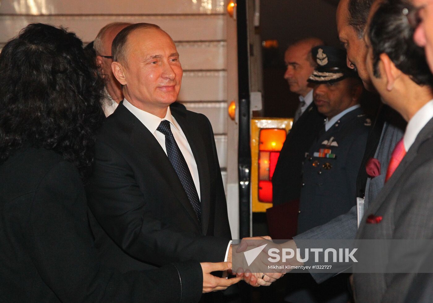 Vladimir Putin arrives on official visit to India