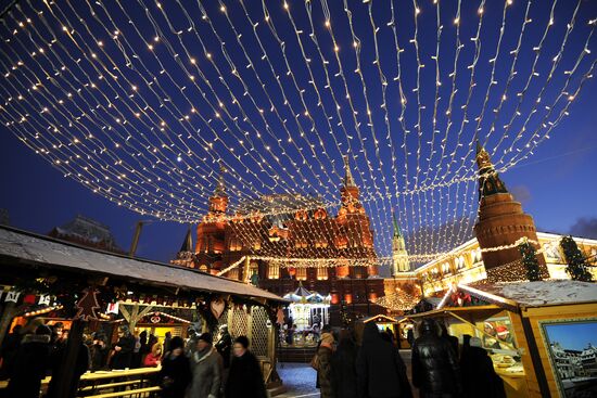 Strasbourg Christmas Fair in Moscow