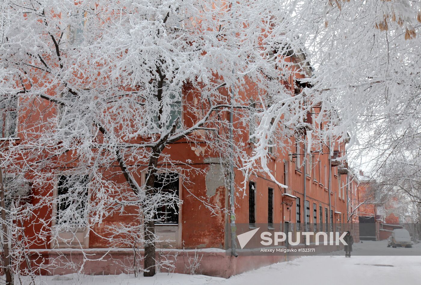 Severe frost hits Omsk