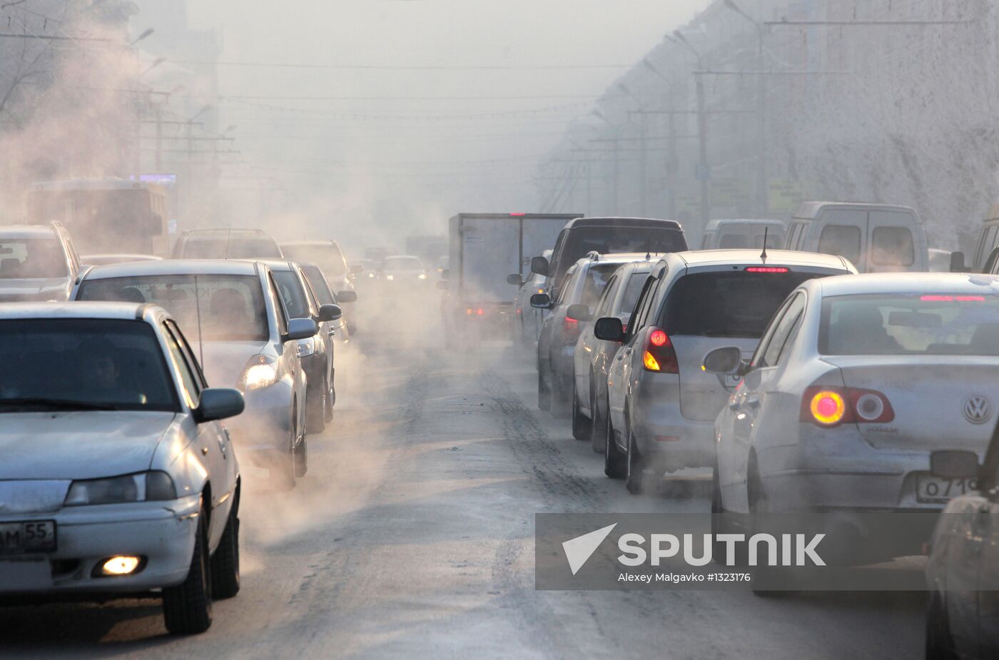 Severe frost hits Omsk