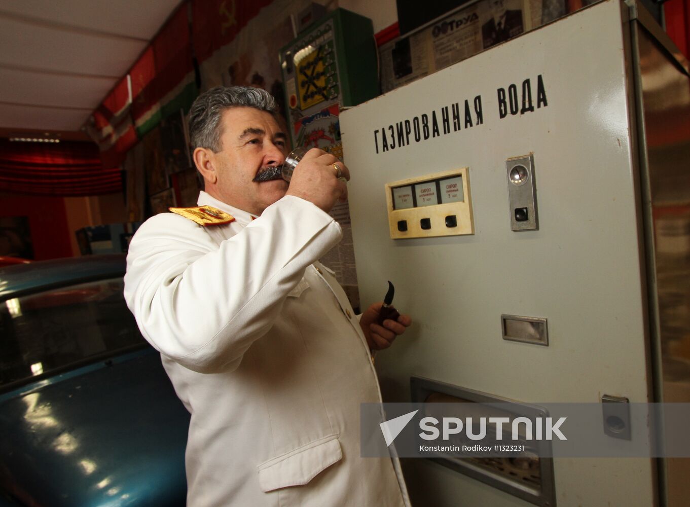 Opening USSR Museum at Russian Exhibition Center