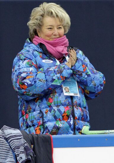 Russian Figure Skating Championship training sessions