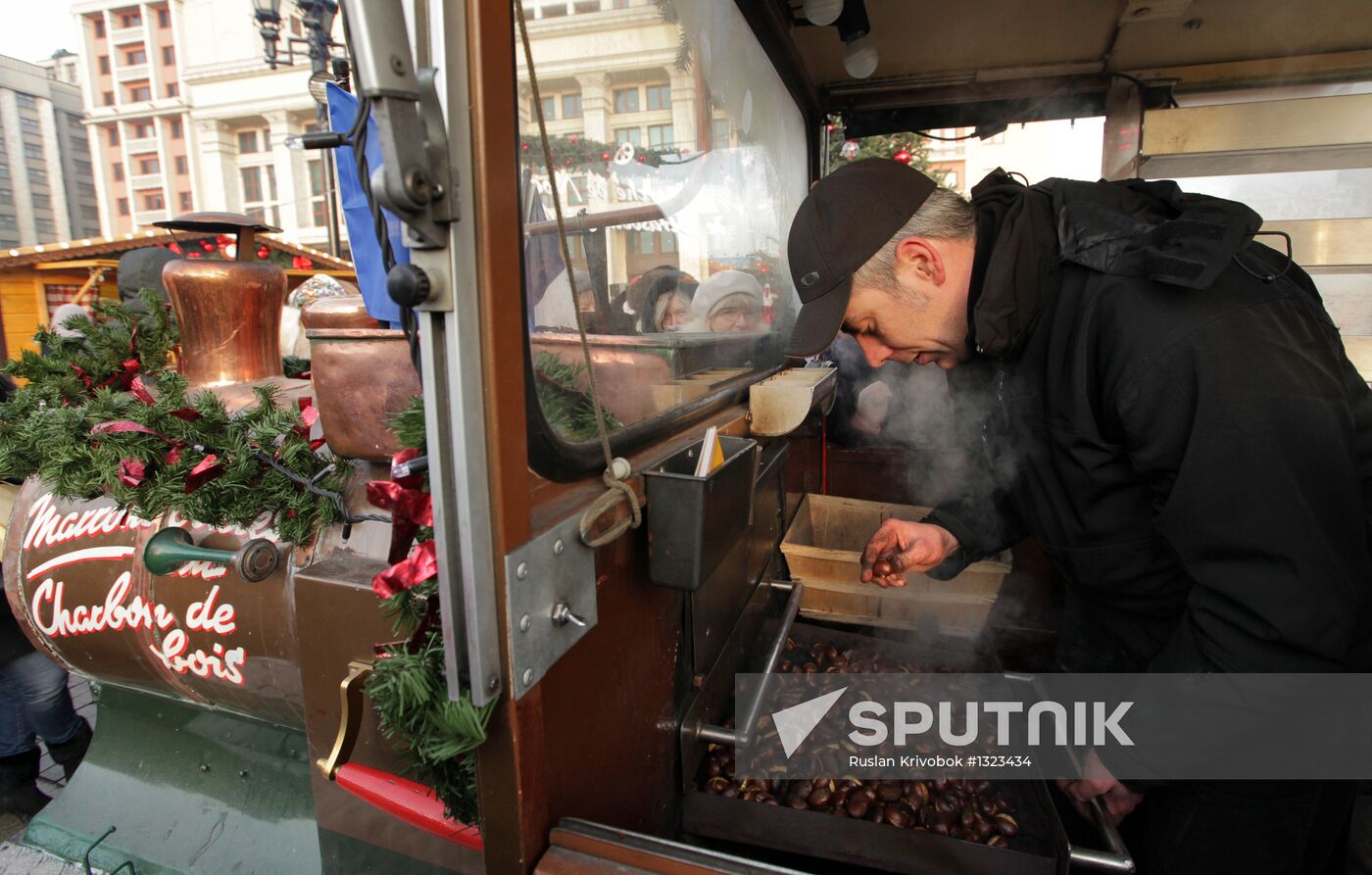 Strasbourg Christmas Fair in Moscow