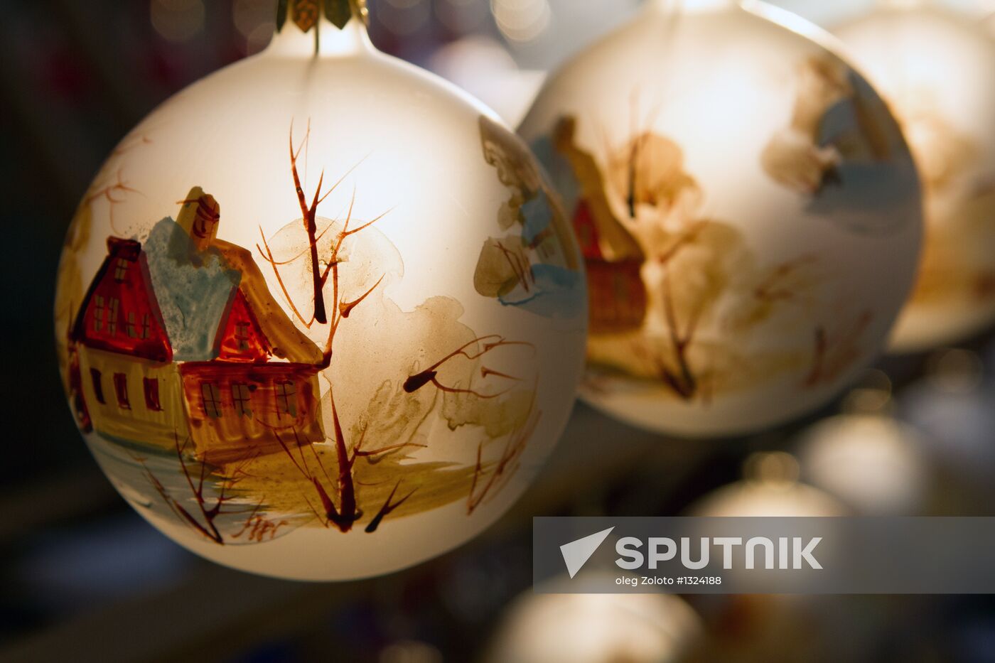 Christmas ornament manufacturing Ariel plant in Nizhny Novgorod