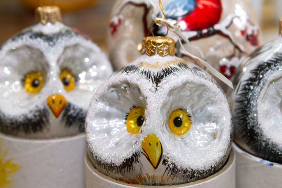 Christmas ornament manufacturing Ariel plant in Nizhny Novgorod