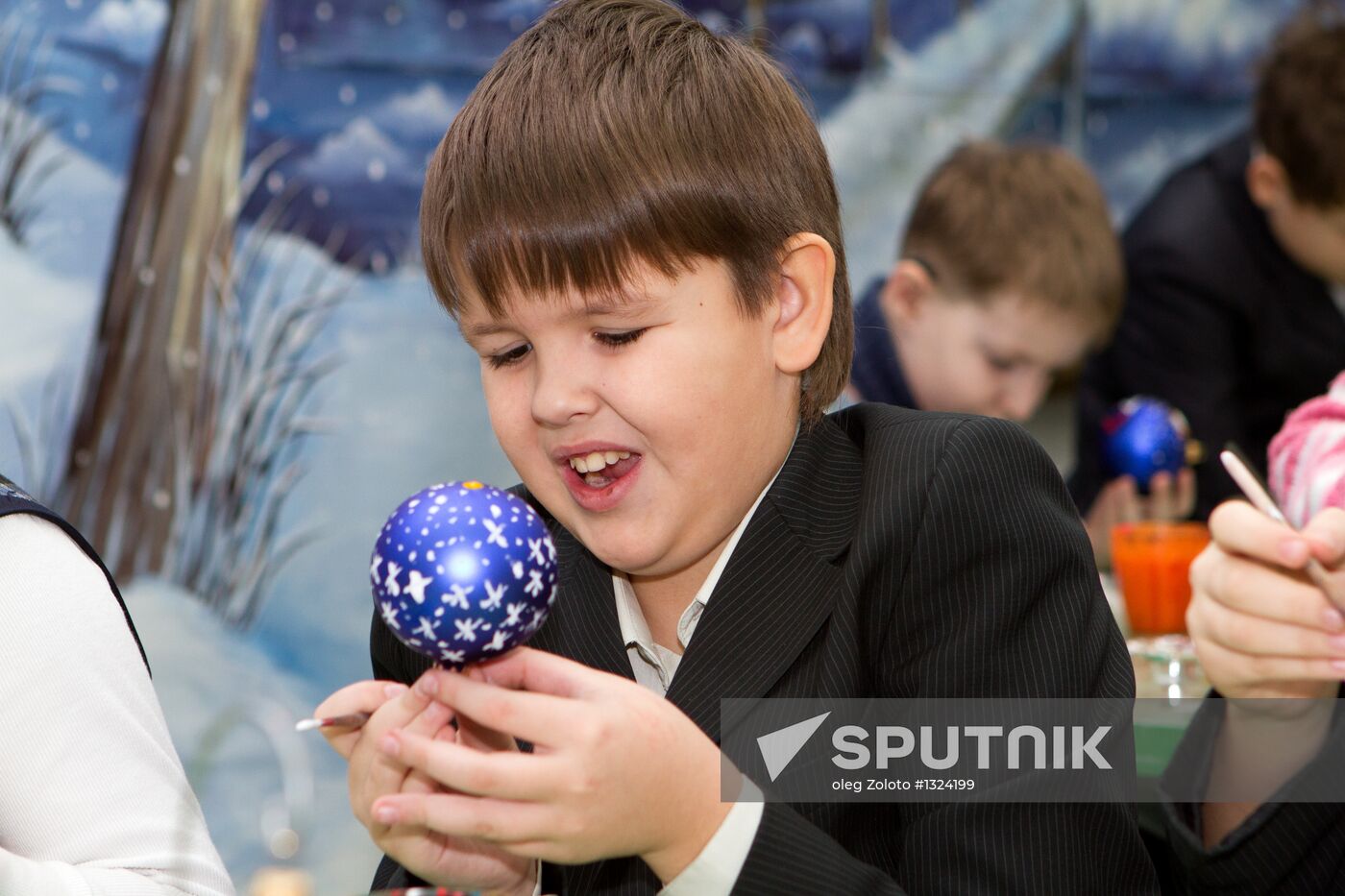 Christmas ornament manufacturing Ariel plant in Nizhny Novgorod
