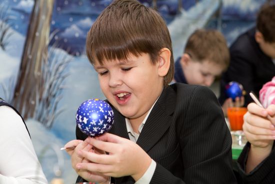 Christmas ornament manufacturing Ariel plant in Nizhny Novgorod