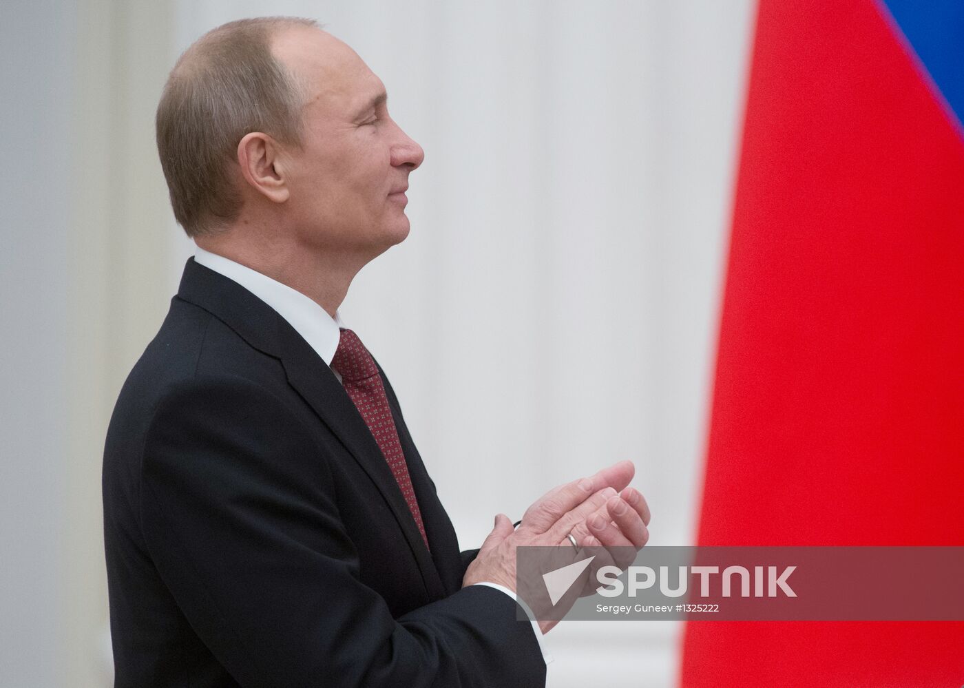 President Vladimir Putin presents state awards at the Kremlin