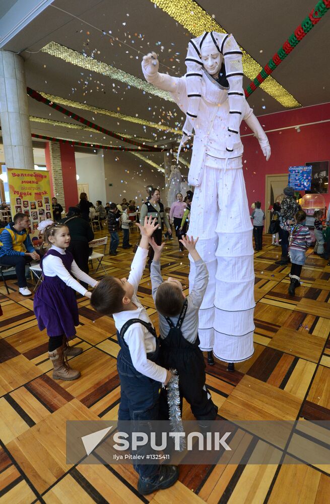 New Year's tree in ZIL cultural center