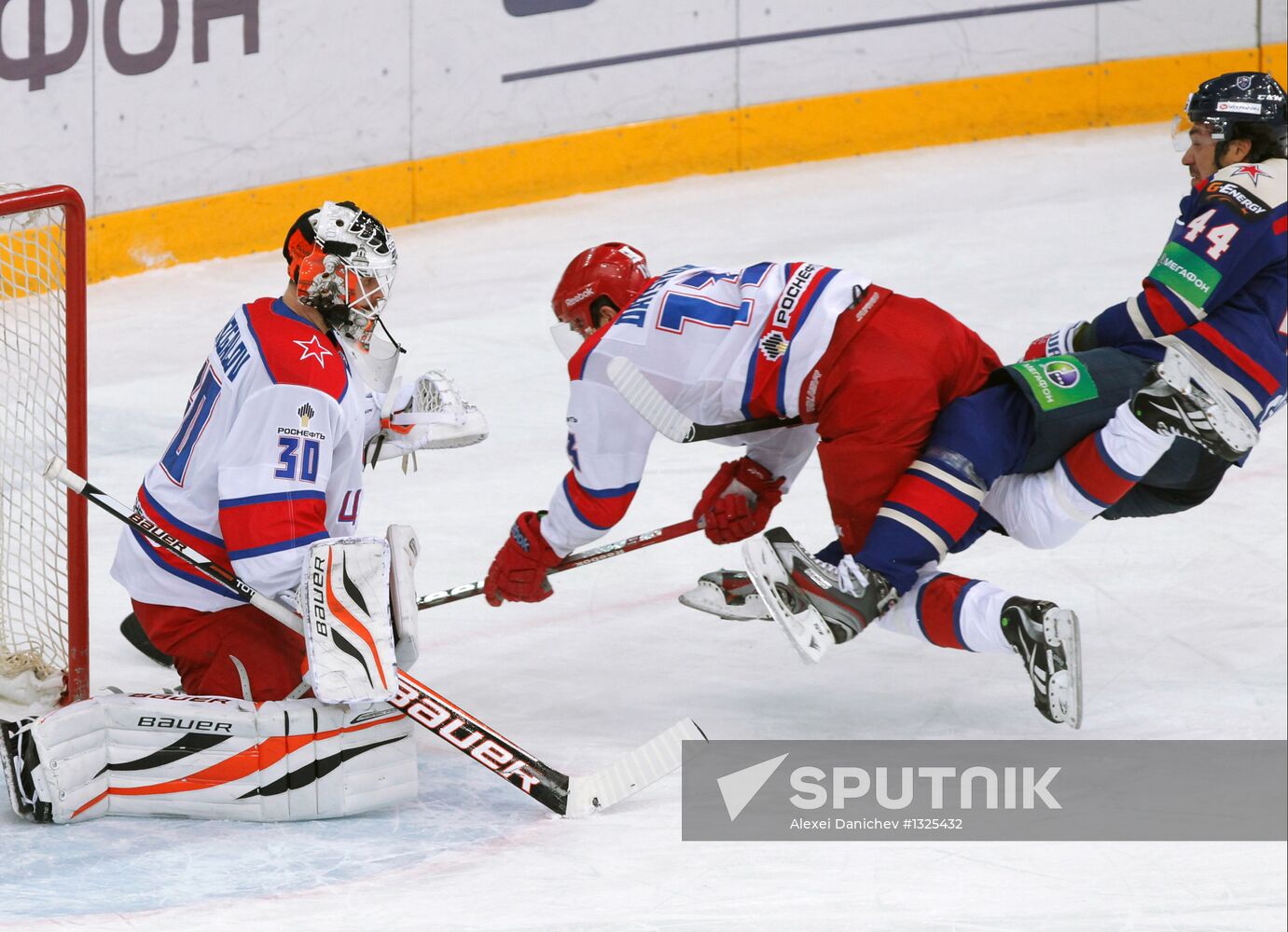 KHL. SKA St. Petersburg vs. CSKA Moscow
