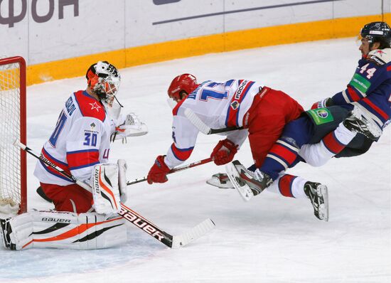 KHL. SKA St. Petersburg vs. CSKA Moscow