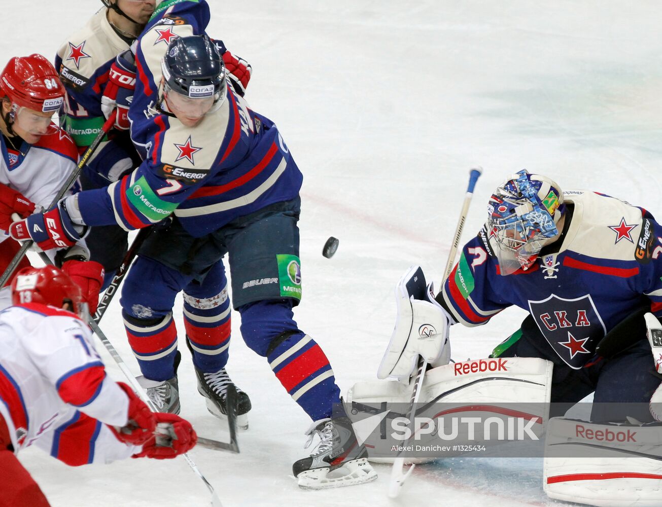 KHL. SKA St. Petersburg vs. CSKA Moscow