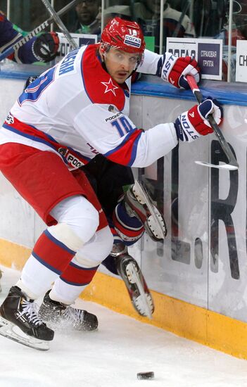 Kontinental Hockey League. SKA vs. CSKA