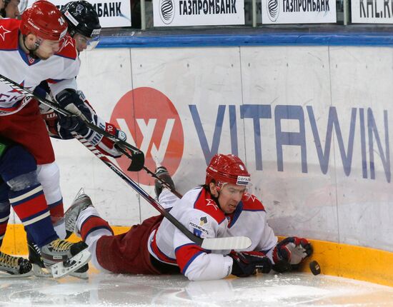 KHL. SKA St. Petersburg vs. CSKA Moscow