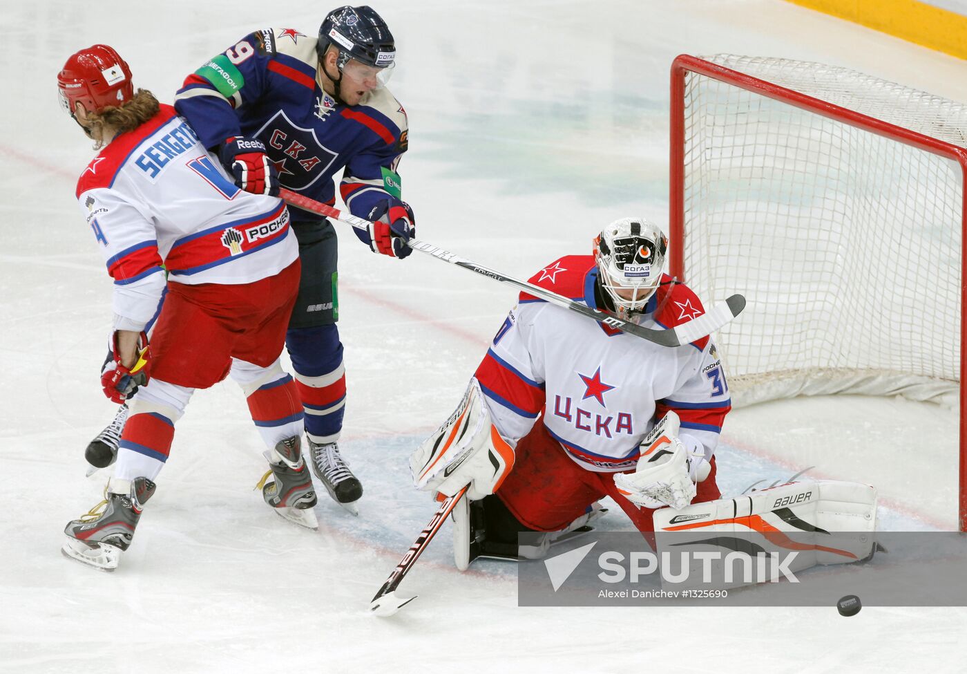 Kontinental Hockey League. SKA vs. CSKA