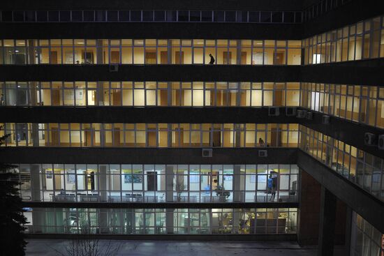 RGTEU students barricade themselves inside university building