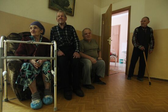 Care home for senior people and people with disabilities