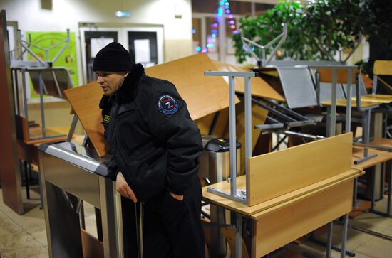 RGTEU students barricade themselves inside university building