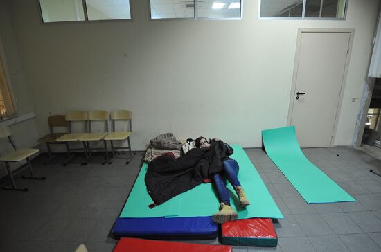 RGTEU students barricade themselves inside university building