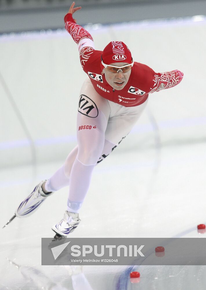 Russian Speed Skating Championships. Day Two