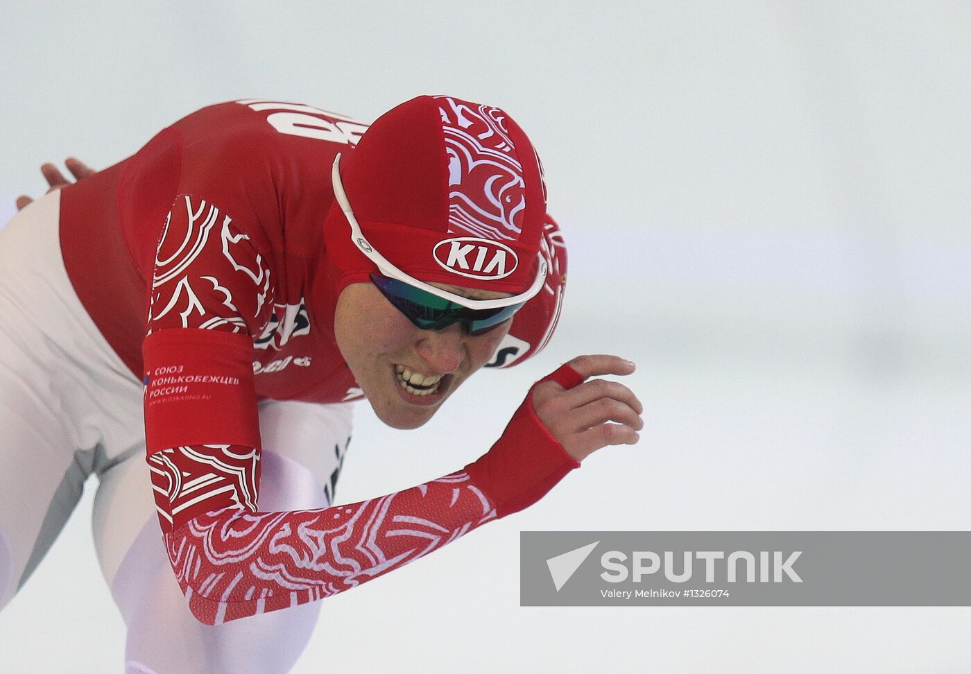 Russian Speed Skating Championships. Day Two