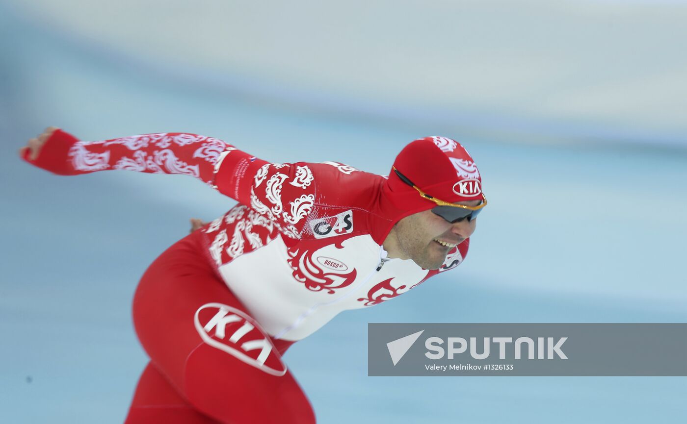 Russian Speed Skating Championships. Day Two