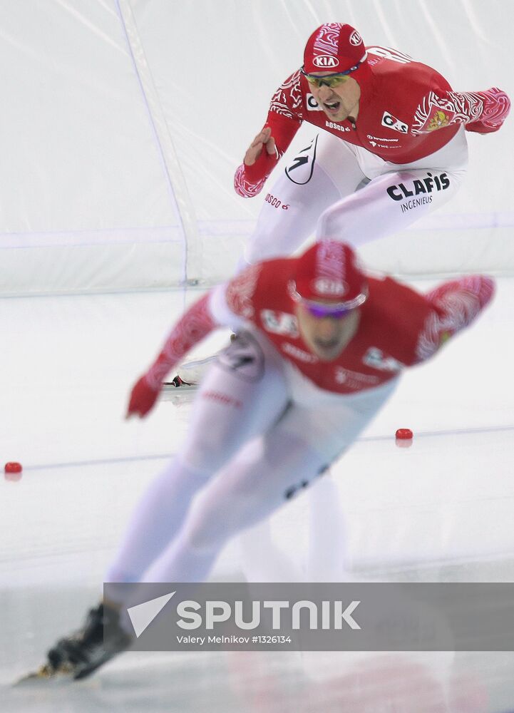 Russian Speed Skating Championships. Day Two