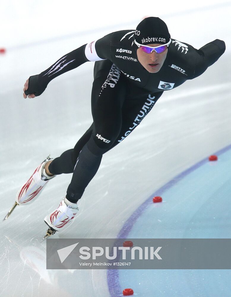 Russian Speed Skating Championship. Day Two