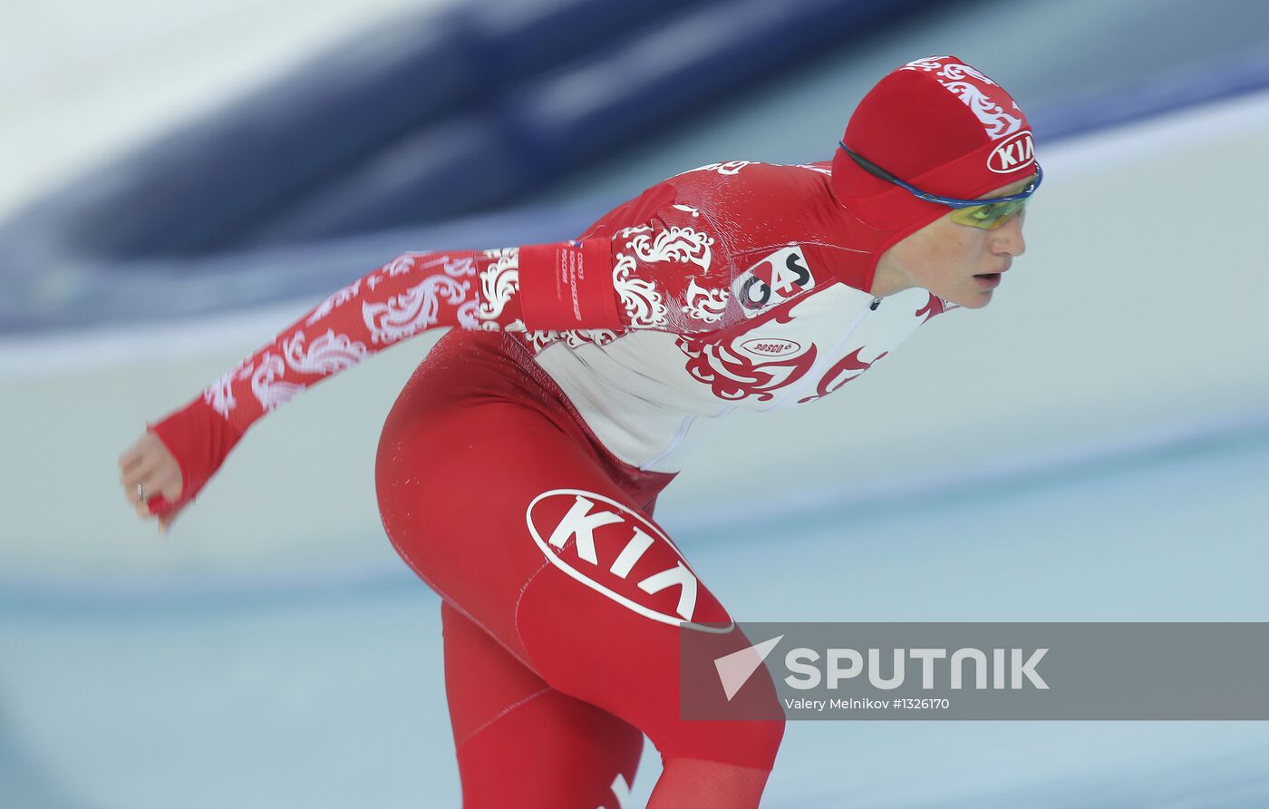 Russian Speed Skating Championship. Day Two