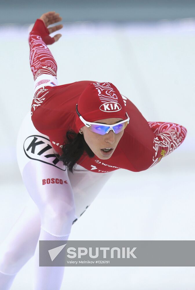 Russian Speed Skating Championship. Day Two