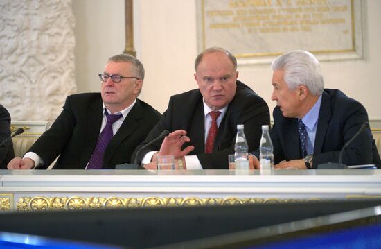 State Council meeting in Kremlin