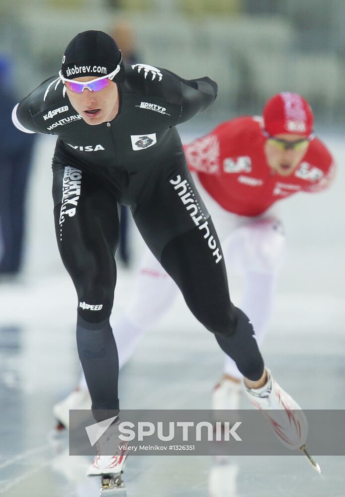 Russian Speed Skating Championship. Day Two