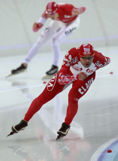 Russian Speed Skating Championship. Day Two