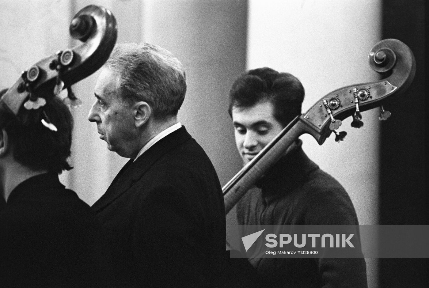 Conductors Mariss Jansons and Nikolai Rabinovich