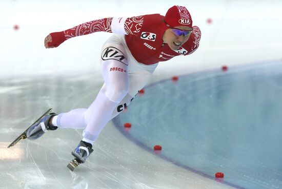Russian Speed Skating Championships. Day Three