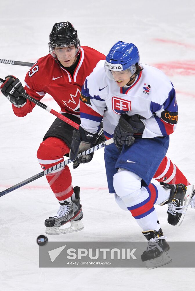 World Junior Ice Hockey Championships. Canada vs. Slovakia