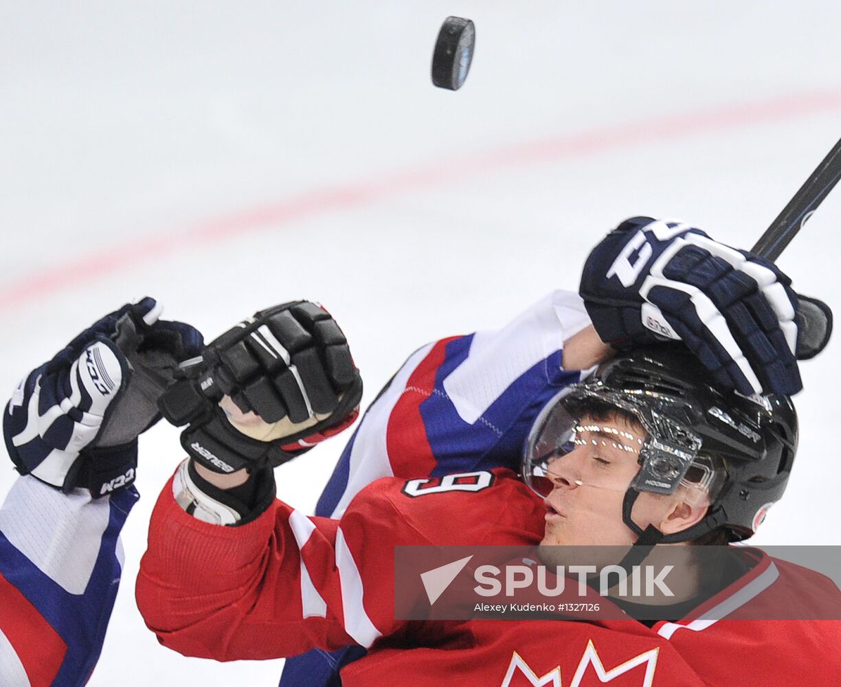 World Junior Ice Hockey Championships. Canada vs. Slovakia